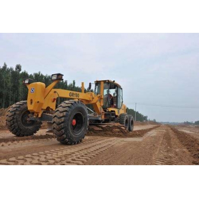 厚旺租賃平地機(jī)在蒙華鐵路施工